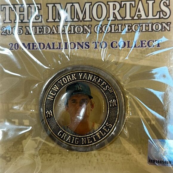 Craig Nettles #9 Immortals 2005 Medallion Collection New York Post Yankees Coin - Picture 4 of 6
